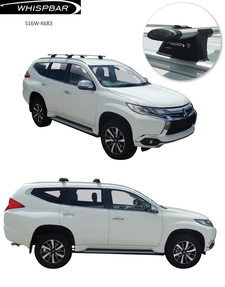 Pajero sport new arrivals roof rails
